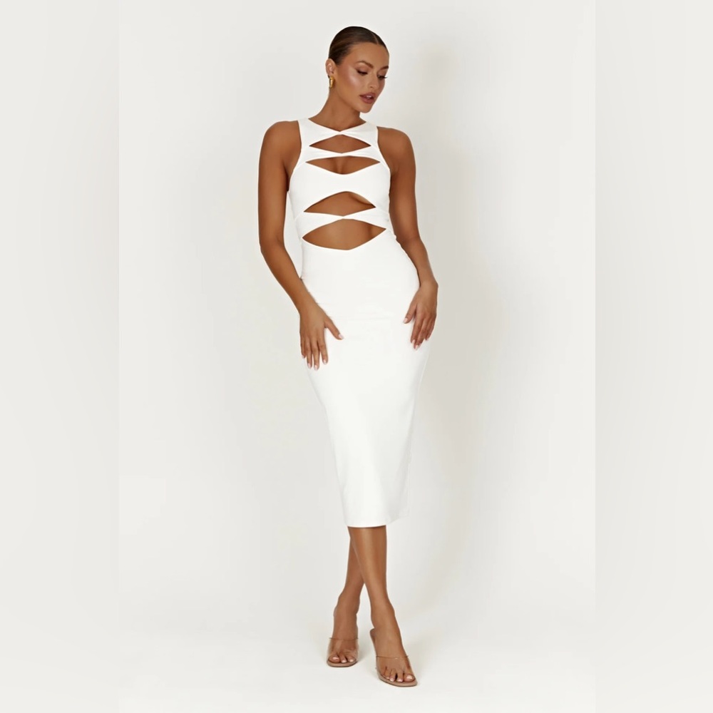 Meshki Chloe Cut Out Maxi Dress